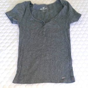 hollister tight fitted tee